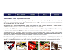 Tablet Screenshot of bidfoodsolutions.co.za